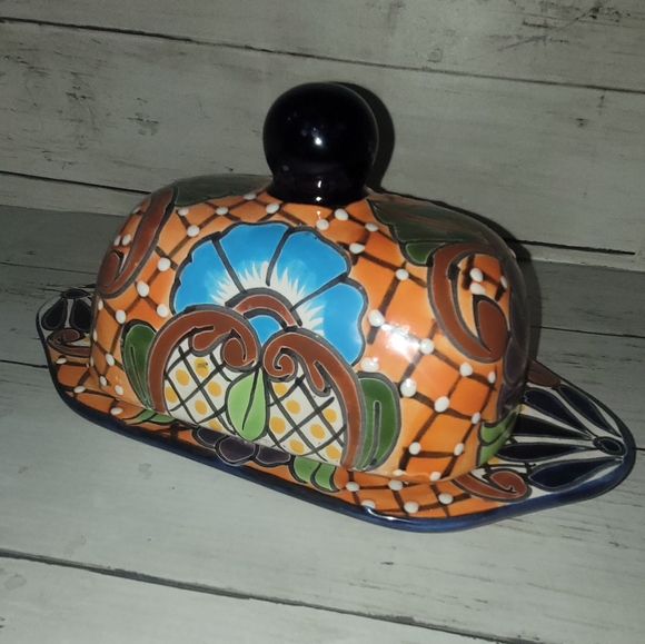 Kitchen Mexican Pottery Butter Dish Poshmark